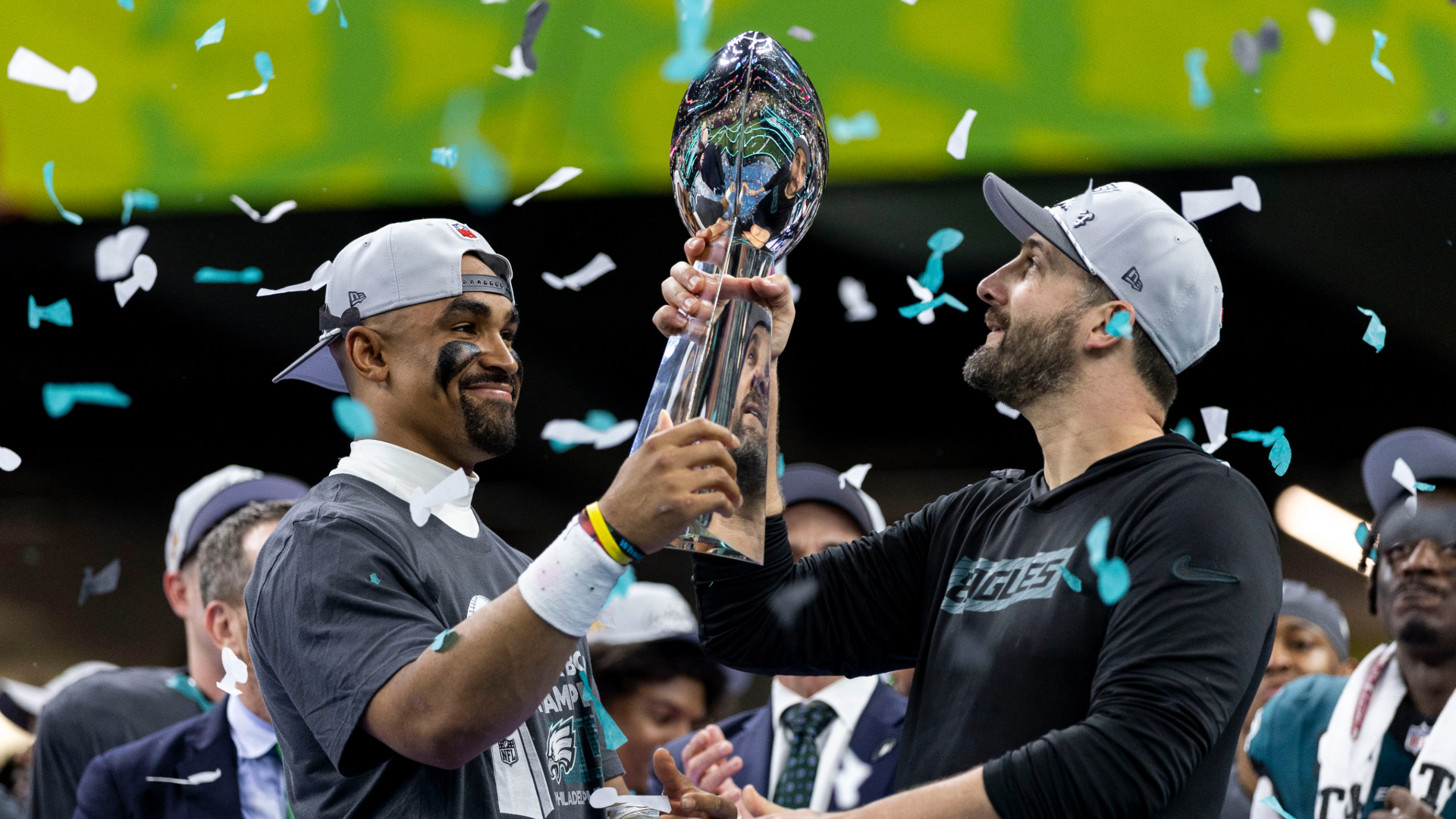 Eagles Super Bowl Hurts Sirianni 16x9