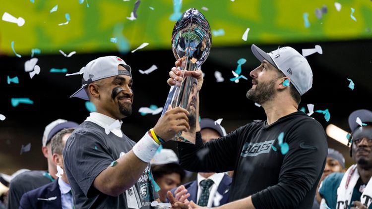 Eagles Super Bowl Hurts Sirianni 16x9