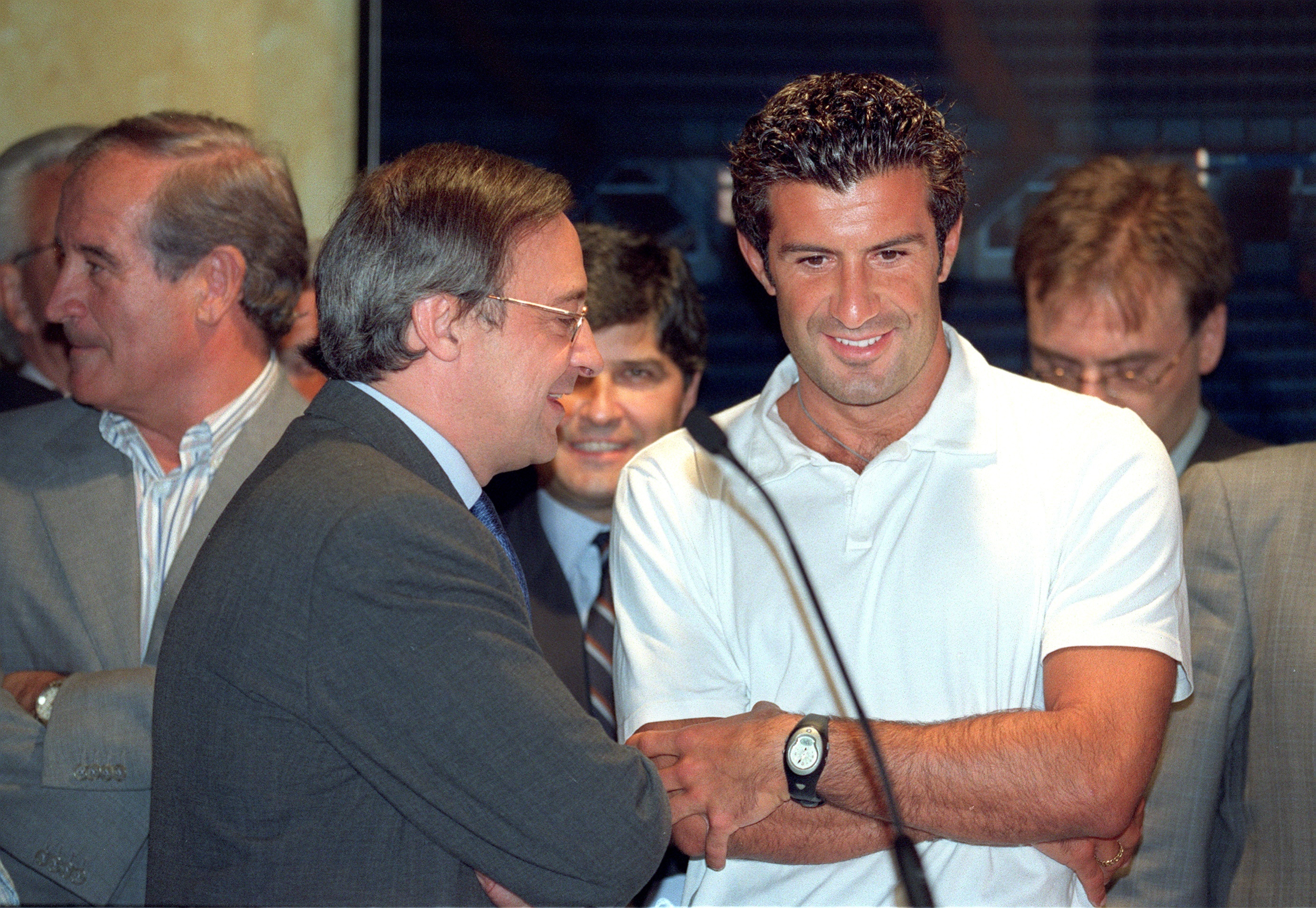 Luis Figo, Florentino Pérez