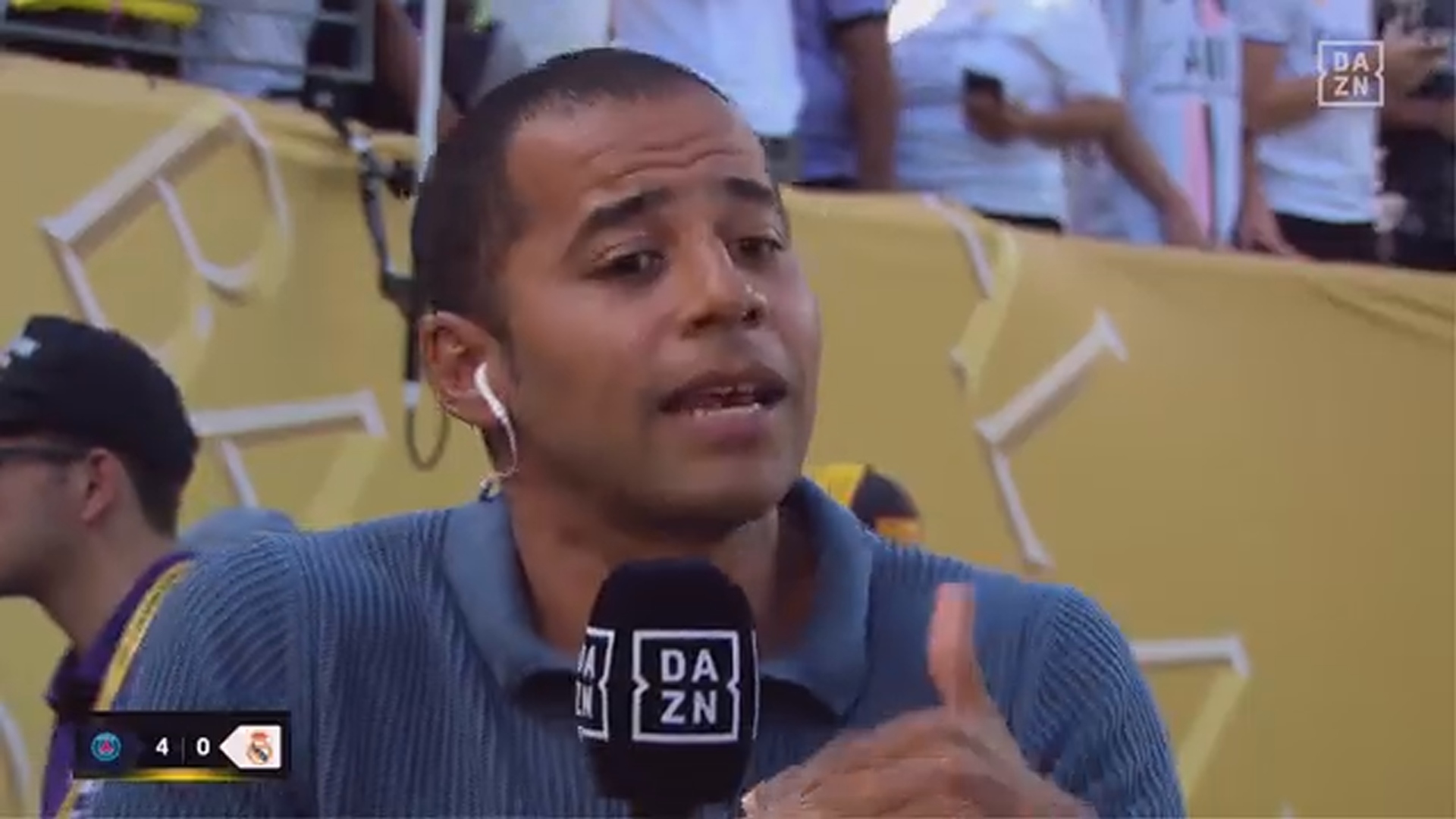 Edjogo y Guti post partido 2