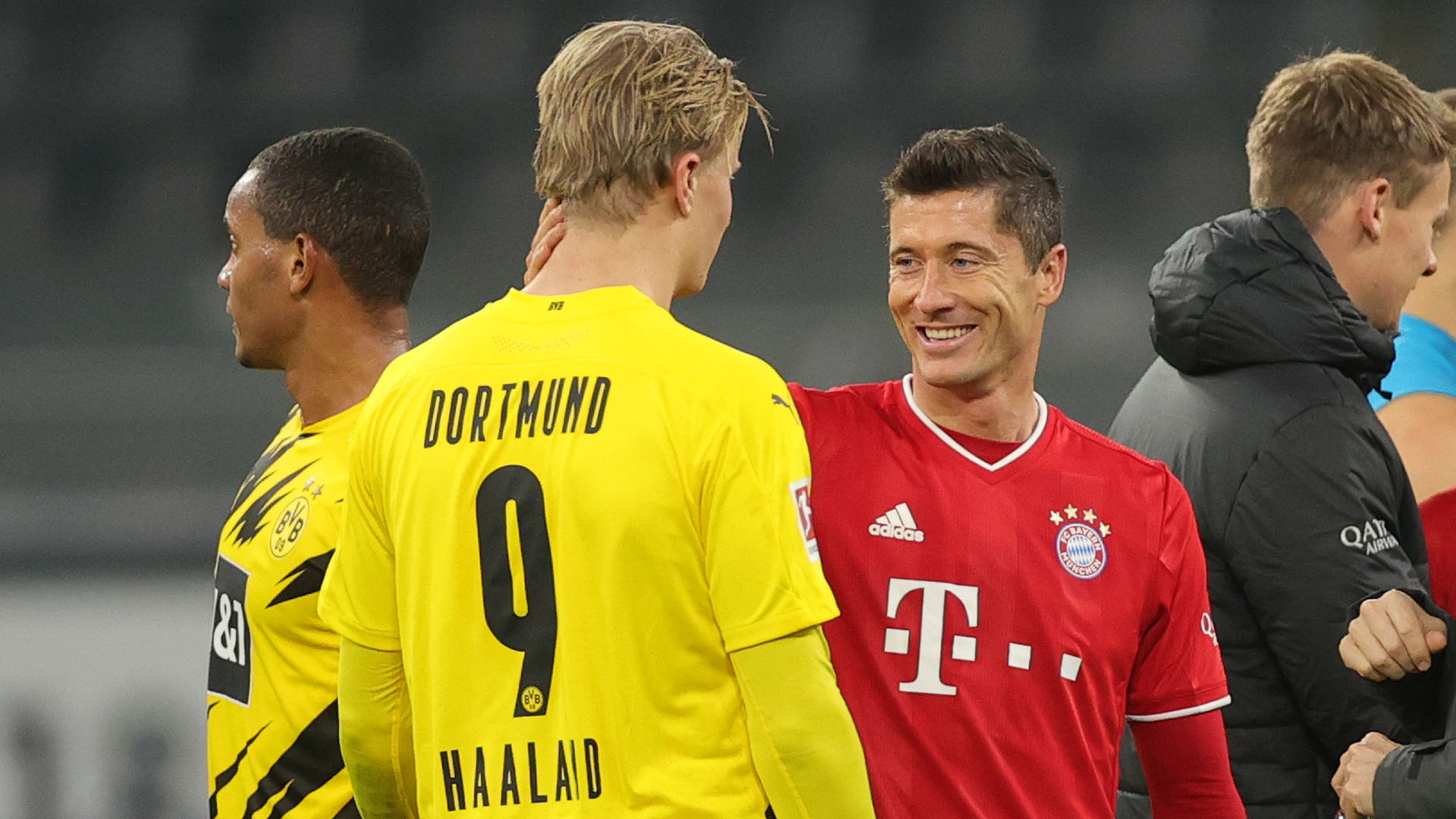 Haaland Lewandowski Bayern Dortmund 07112020