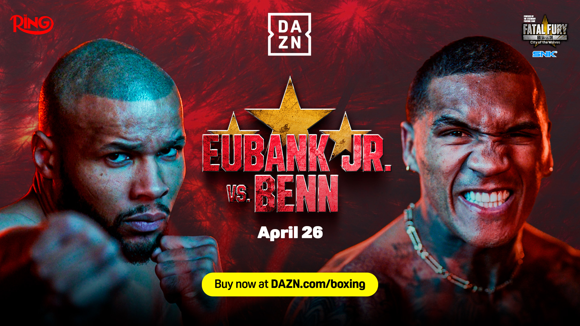 Eubank Jr vs Benn PPV - buy now
