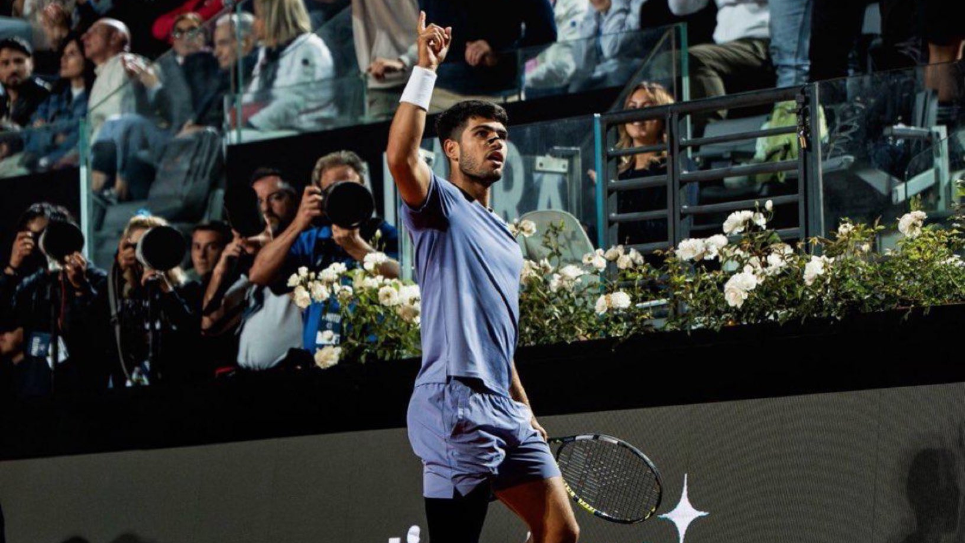 Carlos Alcaraz Masters tenis 1000 de Roma 2025