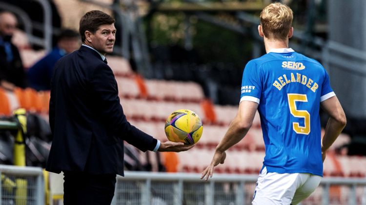 2021-08-07-Rangers manager Steven Gerrard