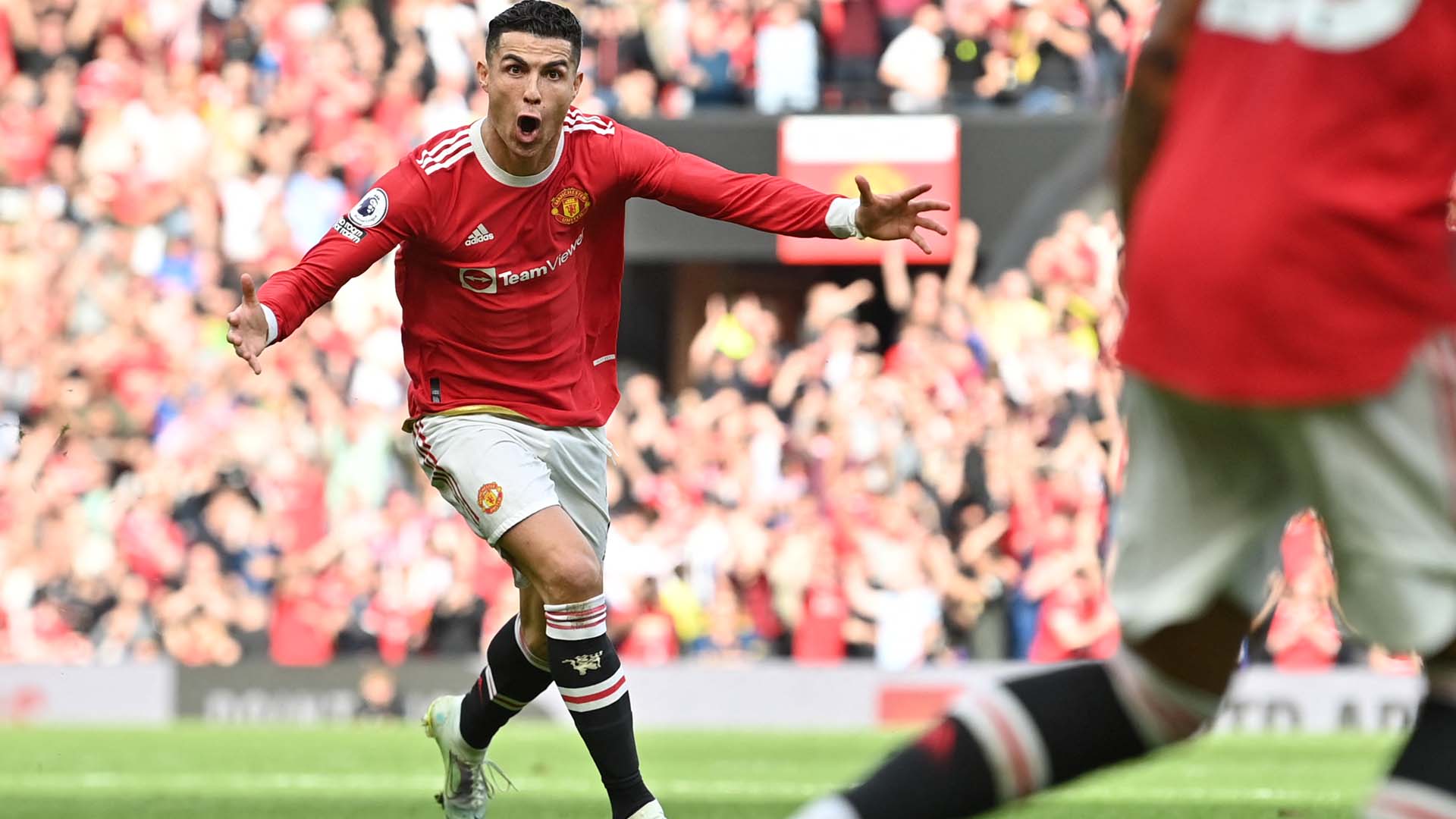Cristiano Ronaldo, Manchester United vs Norwich, 16 abril 2022, Old Trafford, premier league 2021/2022