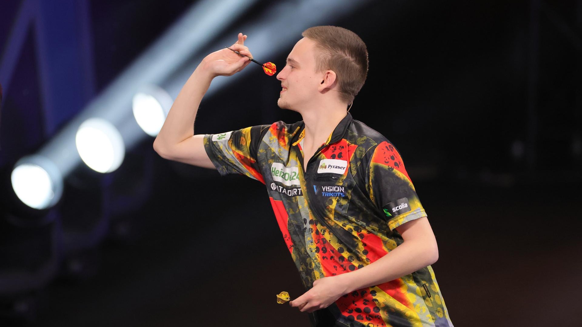 Ricardo Pietreczko Promi Darts WM 05012025