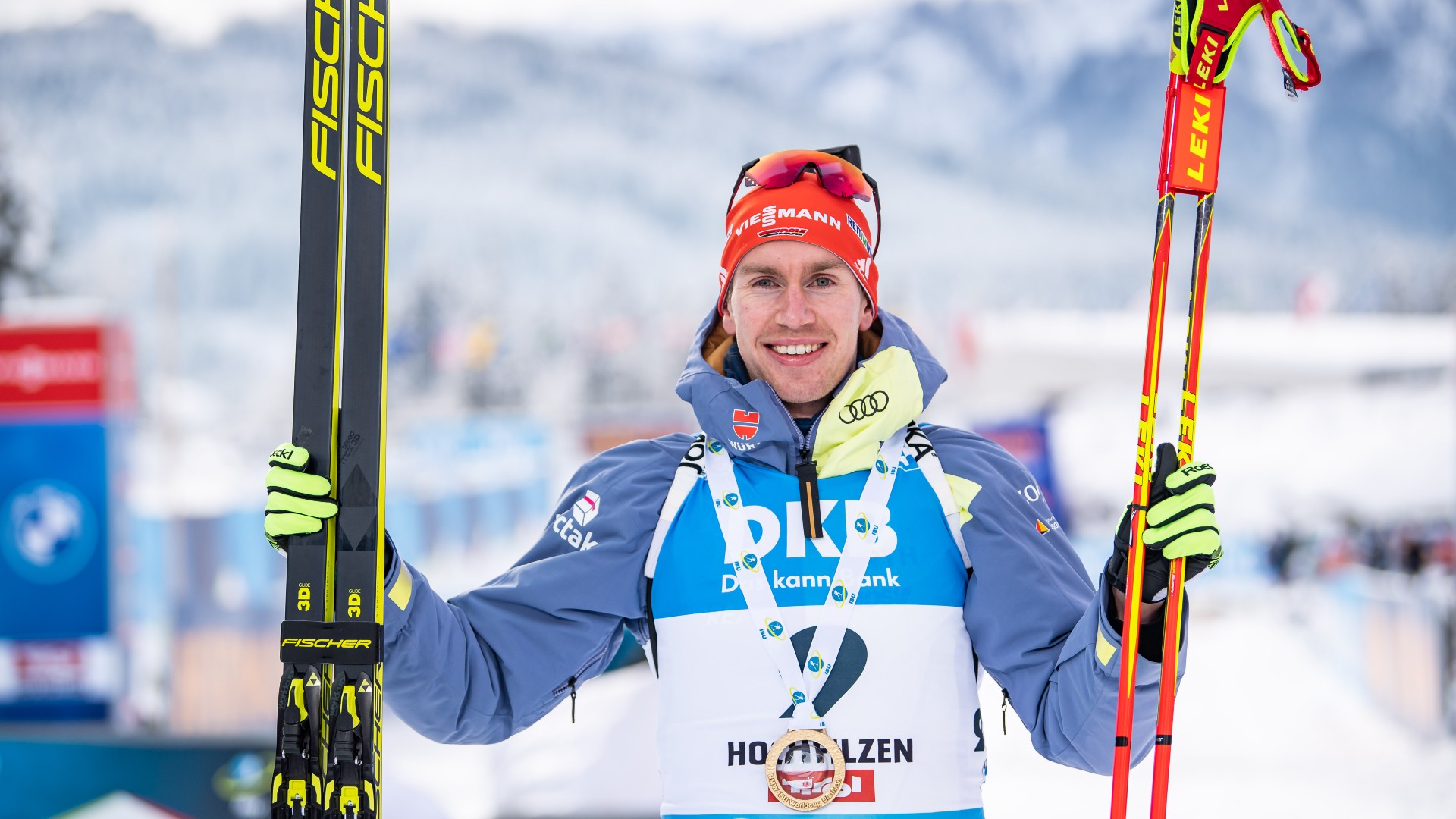 Johannes Kühn Biathlon Weltcup Sprint Hochfilzen 10122021