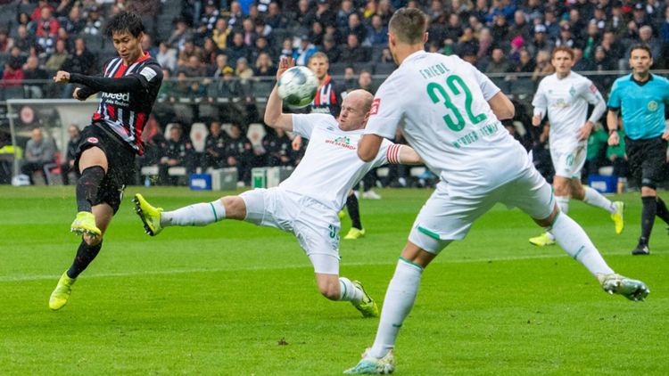 Eintracht Frankfurt Werder Bremen Hinspiel Saison 20192020