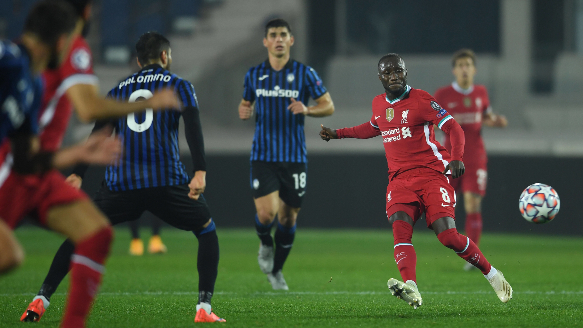 ONLY GERMANY Atalanta Bergamo FC Liverpool Champions League Naby Keita Luis Palomino 03112020