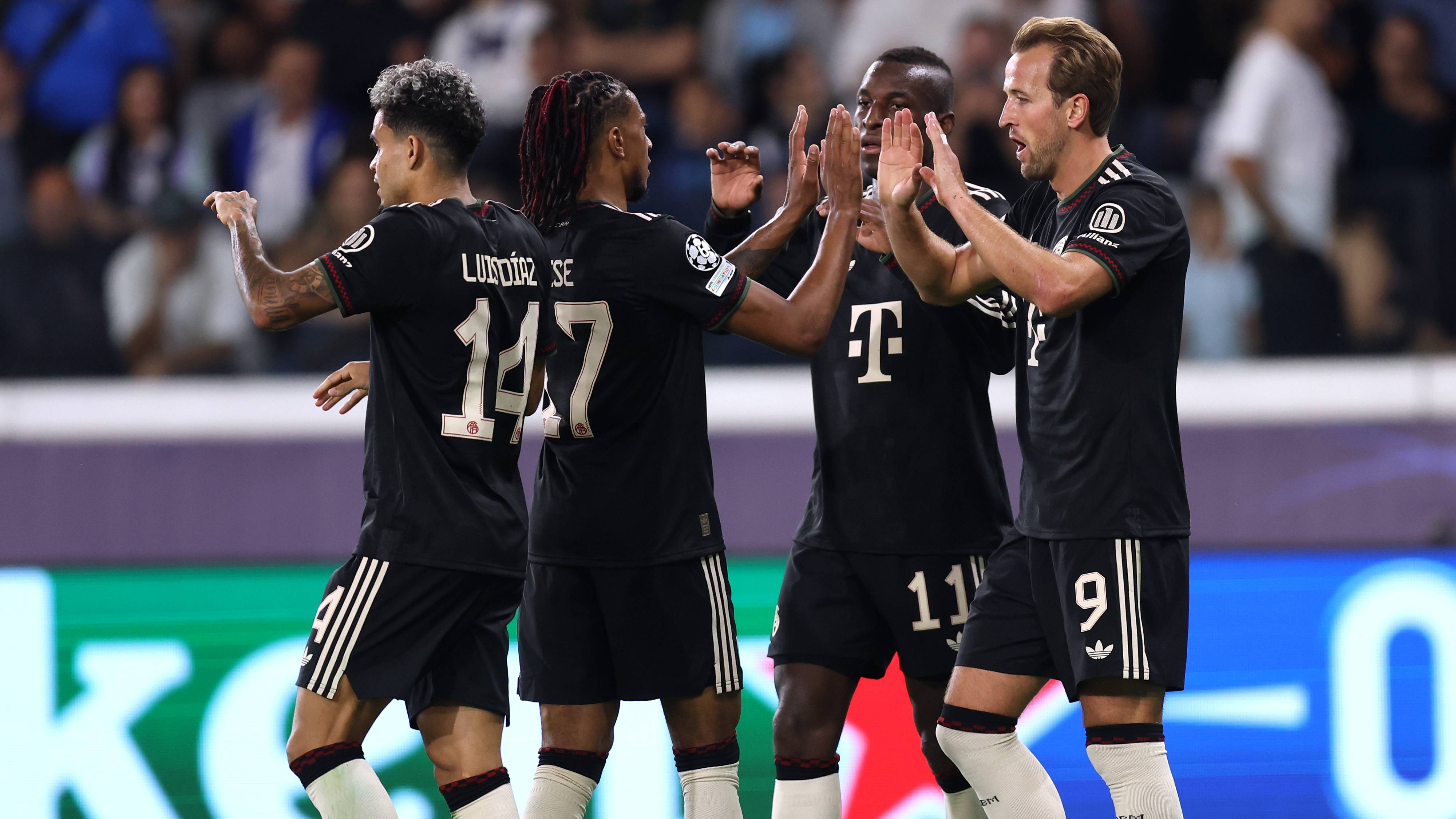 Harry Kane Michael Olise FC Bayern München Champions League 30092025