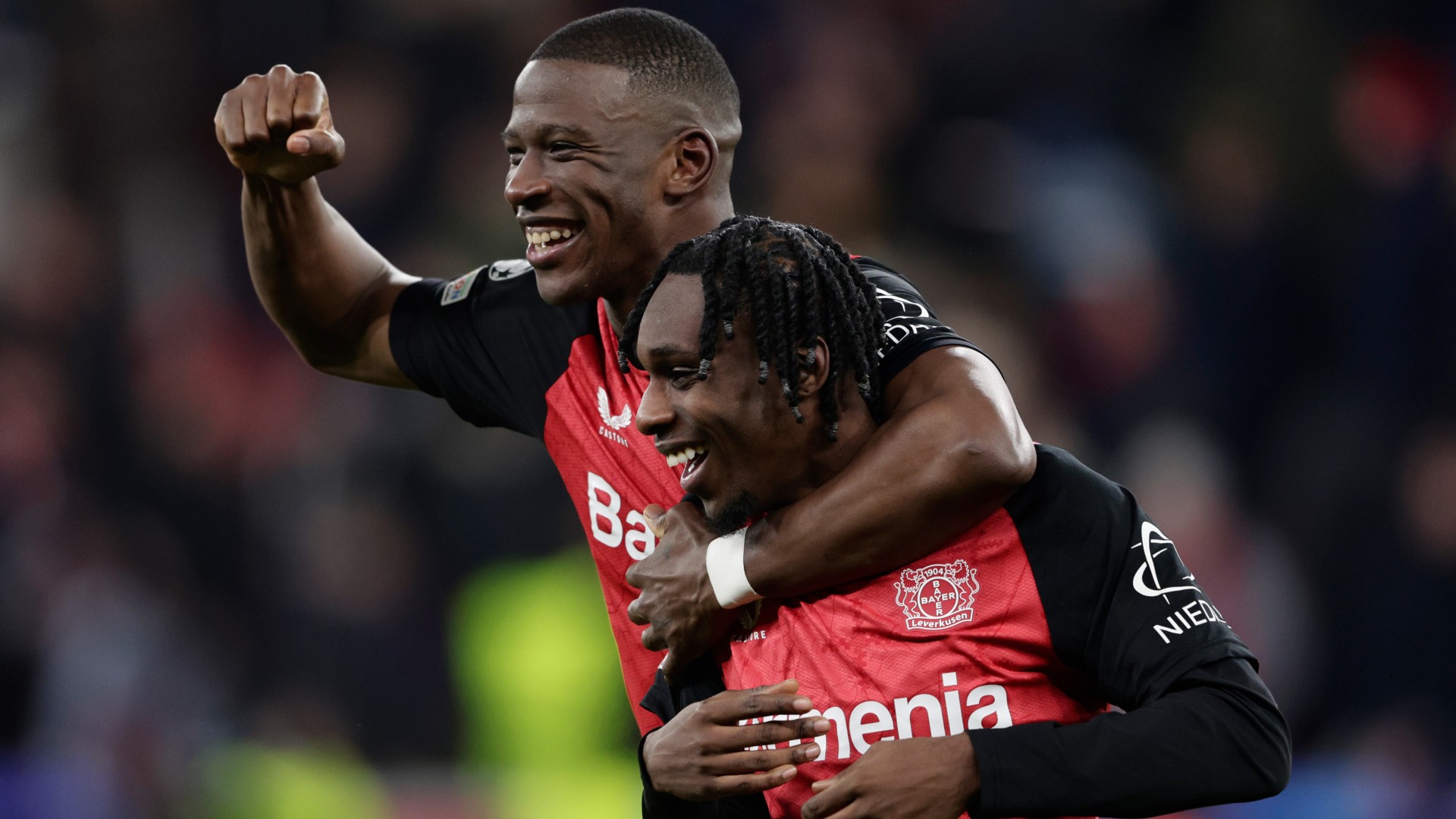 Bayer Leverkusen Jeremie Frimpong Bundesliga 121124