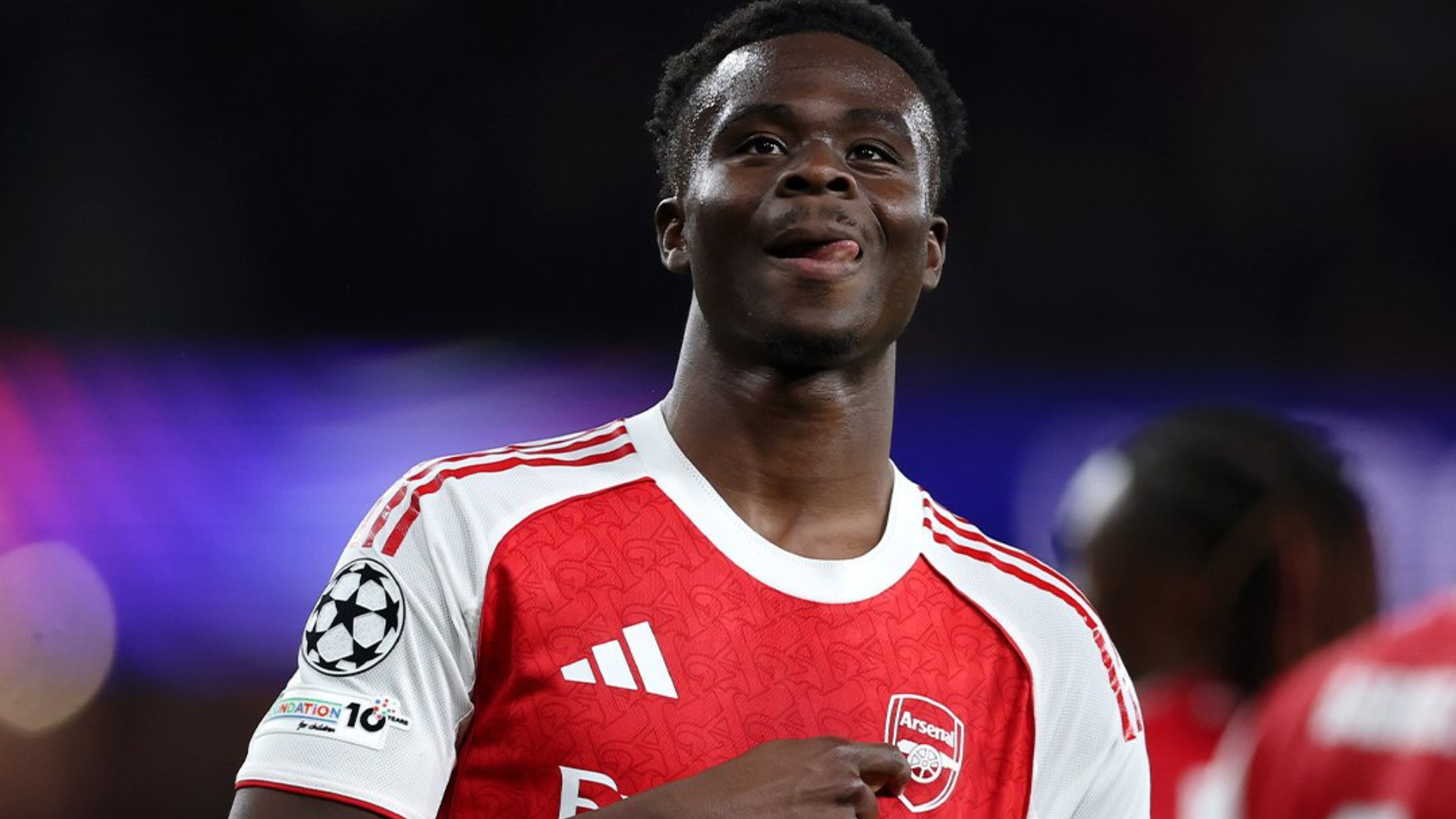 Bukayo Saka Arsenal Champions League 2026