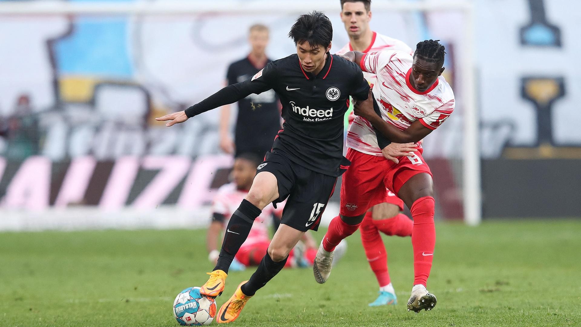 Frankfurt Leipzig Kamada Haidara Bundesliga 20032022