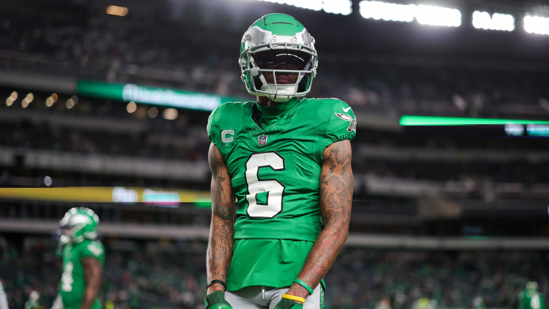 Devonta Smith Kelly Green