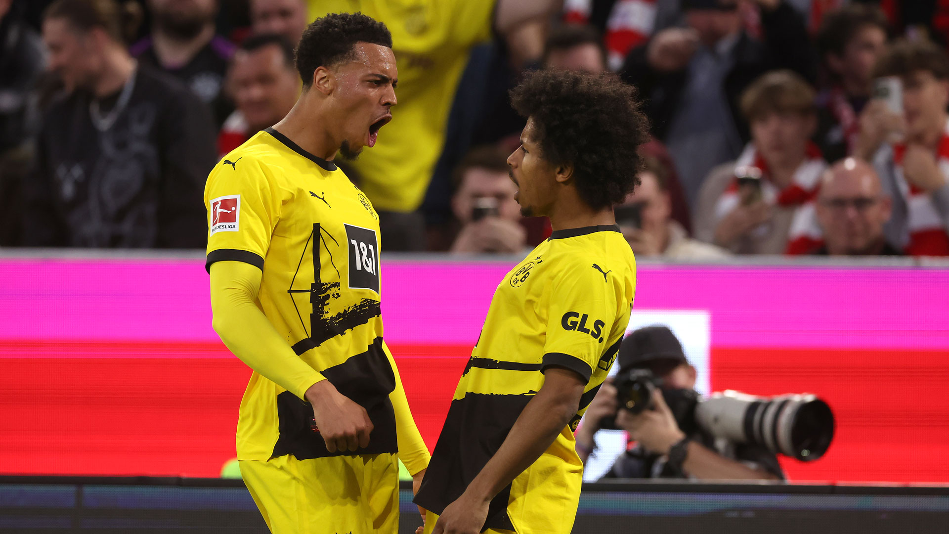 Felix Nmecha Karim Adeyemi BVB Borussia Dortmund 30032024