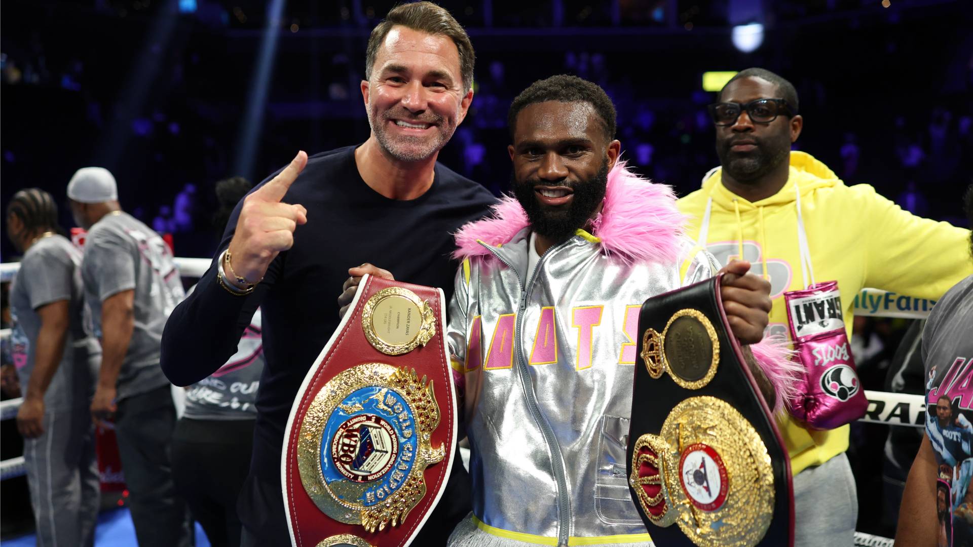 Eddie Hearn and Jaron Ennis post Zayas_27062026