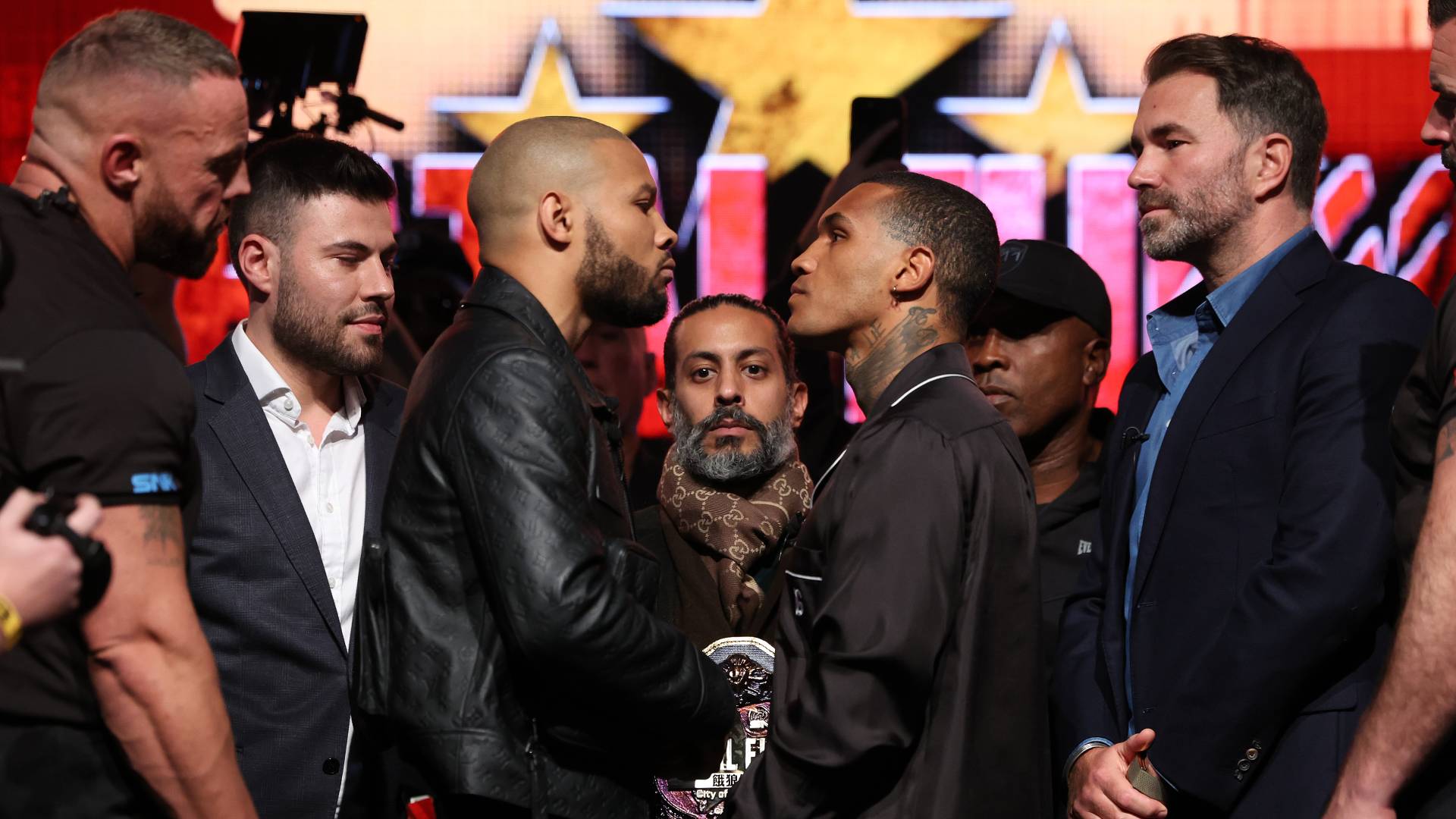 Eubank Jr and Benn face off in Manchester