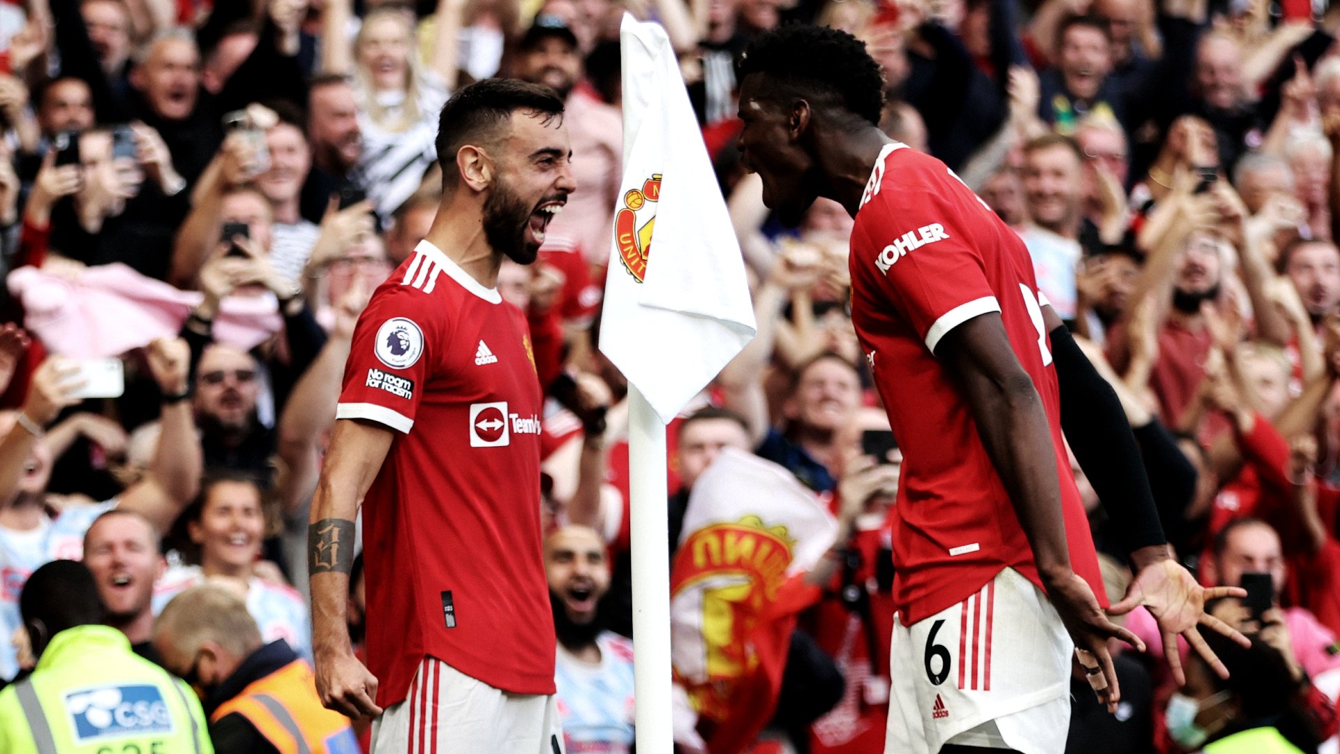 2021-09-11-Bruno Fernandes-Manchester United-Paul Pogba
