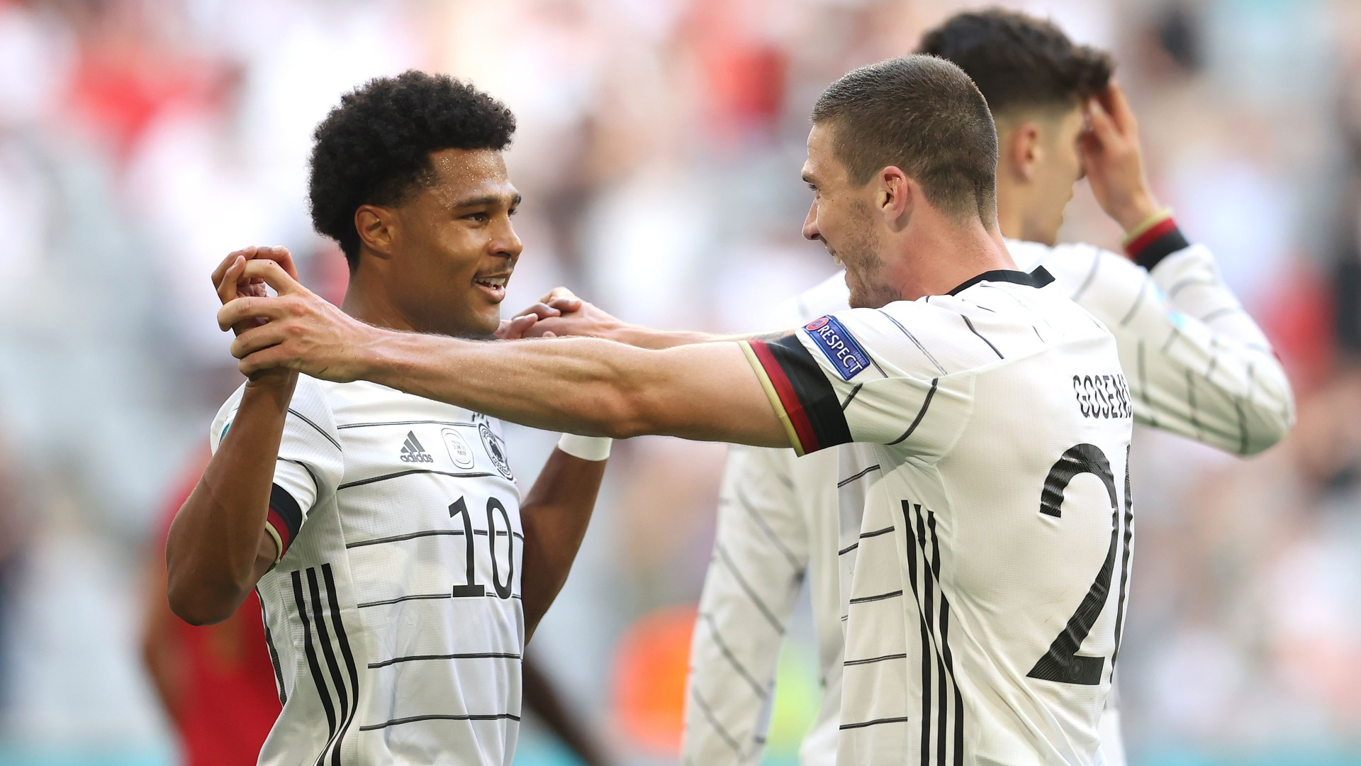 Serge Gnabry Robin Gosens Deutschland Portugal EURO 2020 19062021