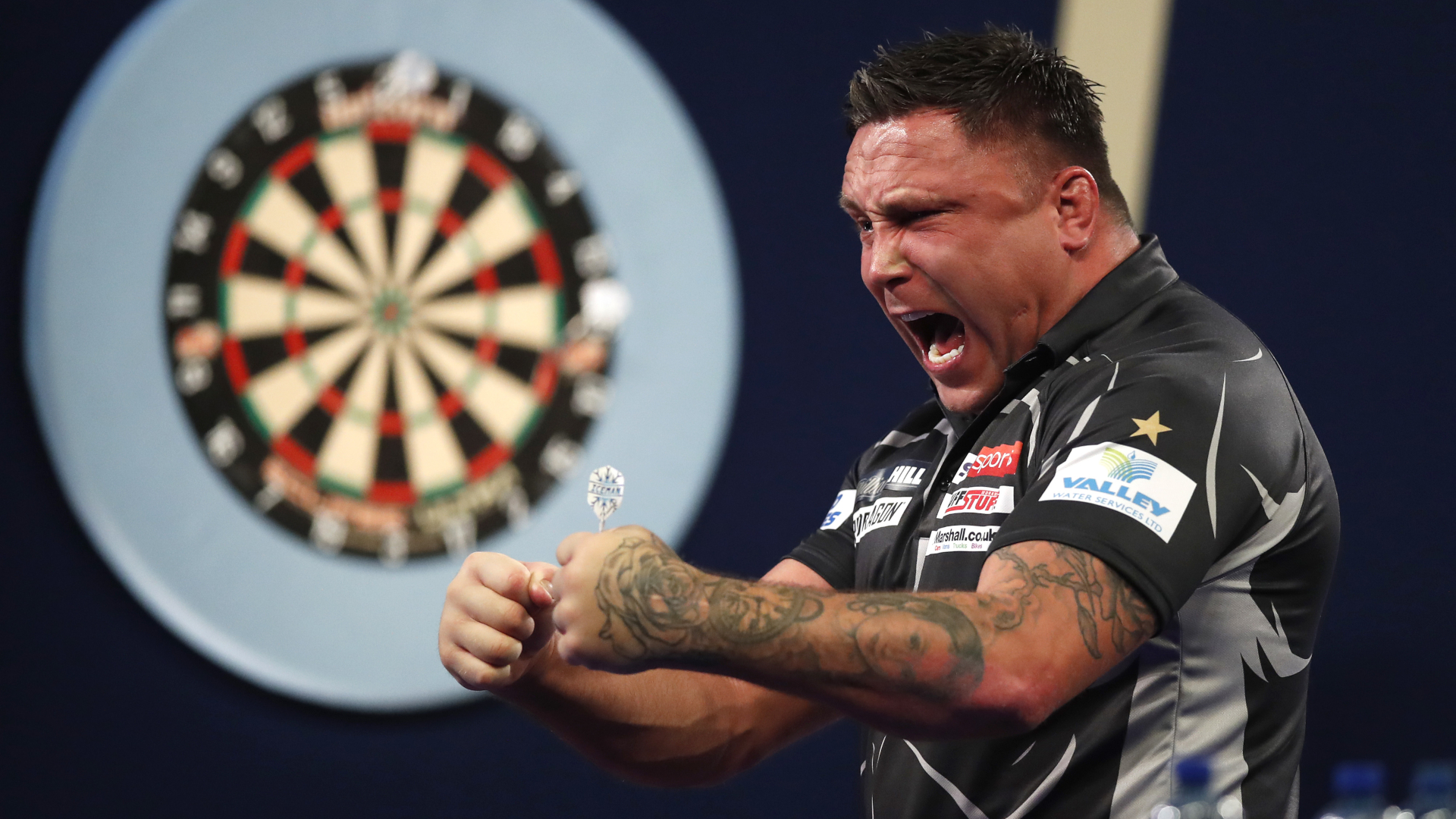 Gerwyn Price Darts WM 2022 3. Runde 27122021