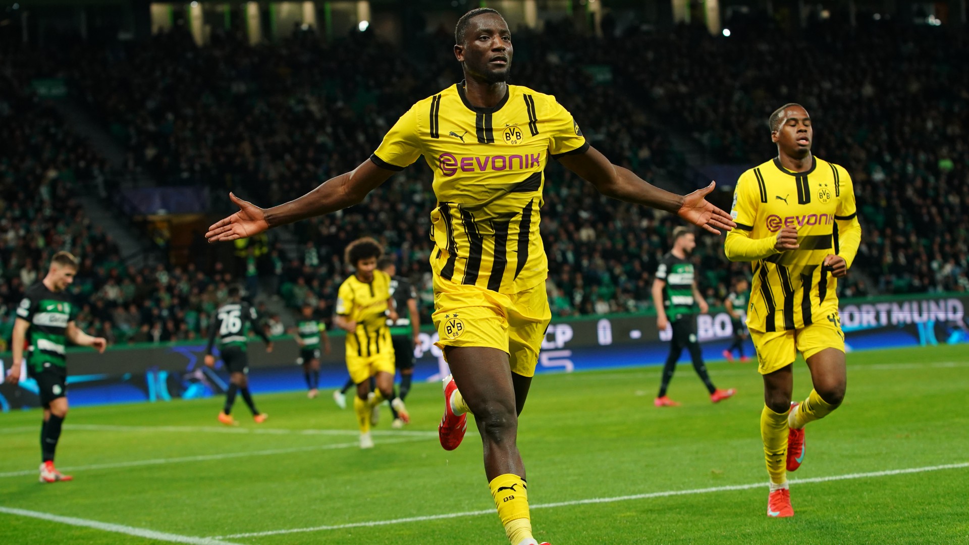 Serhou Guirassy Borussia Dortmund UEFA Champions League Sporting CP 11022025