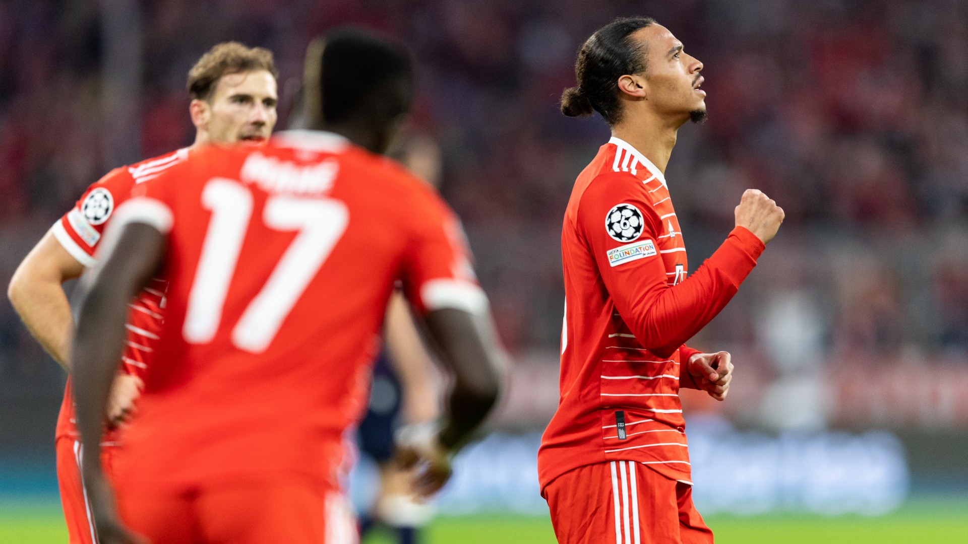 Leroy Sane FC Bayern München Champions League 04102022