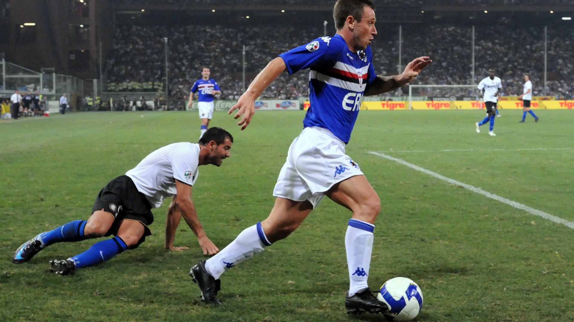 Cassano con la maglia della Sampdoria