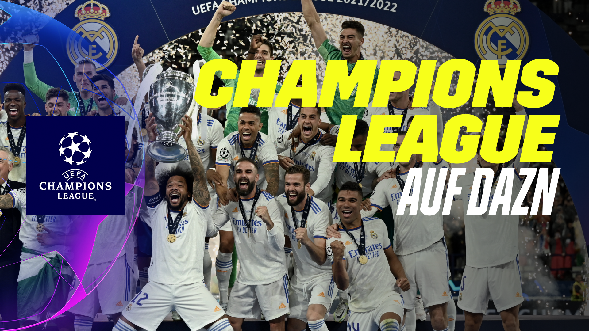 Champions League auf DAZN 2022 2023 TV LIVE STREAM