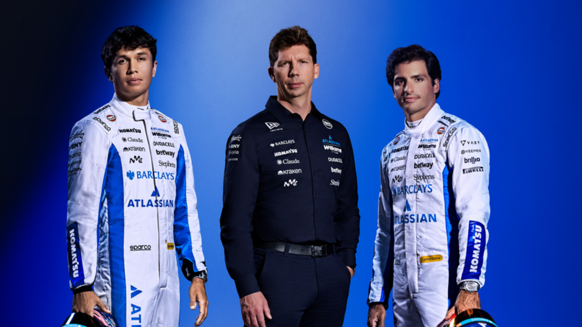 Alex Albon, James Vowles, Carlos Sainz, Williams, F1