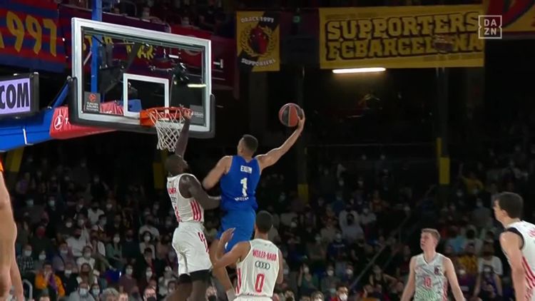 Dante Exum, FC Barcelona vs FC Bayern, Euroliga, 19 abril 2022, Playoffs