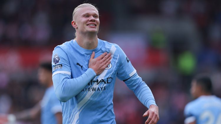 Erling Haaland Manchester City Premier League 05102025