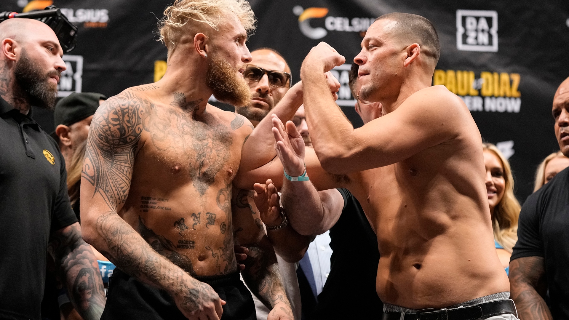 Jake Paul vs. Nate Diaz