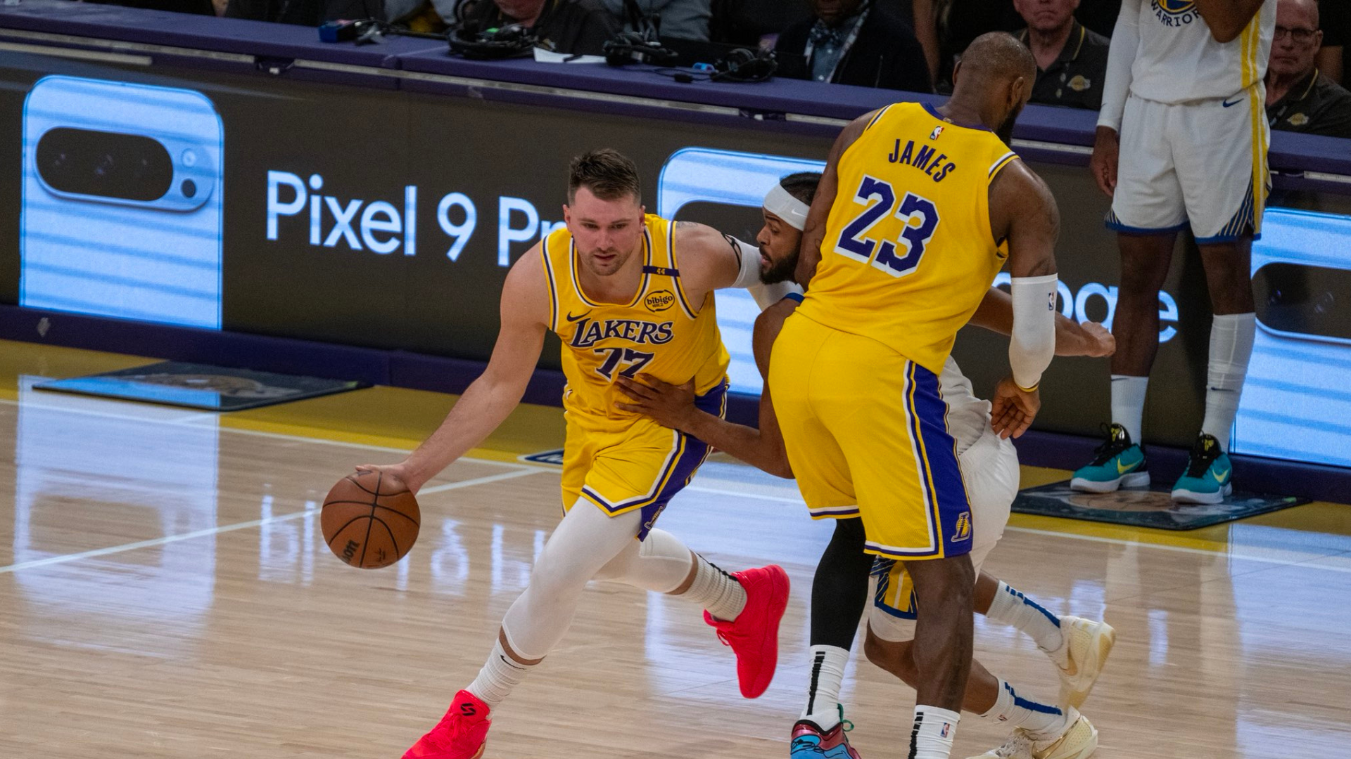 Luka Doncic, LeBron James, Los Angeles Lakers