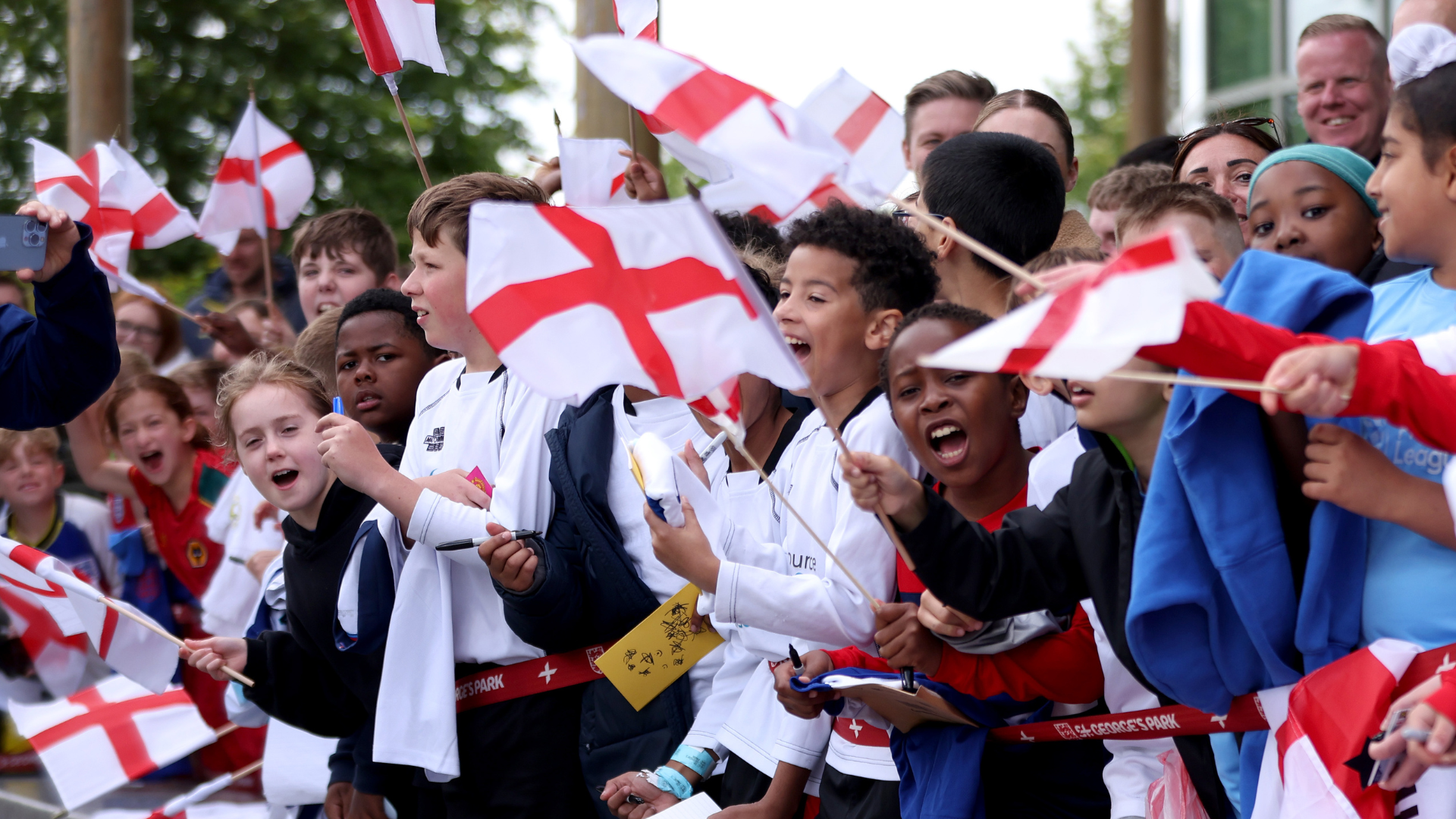 Inglaterra, afición, 2024