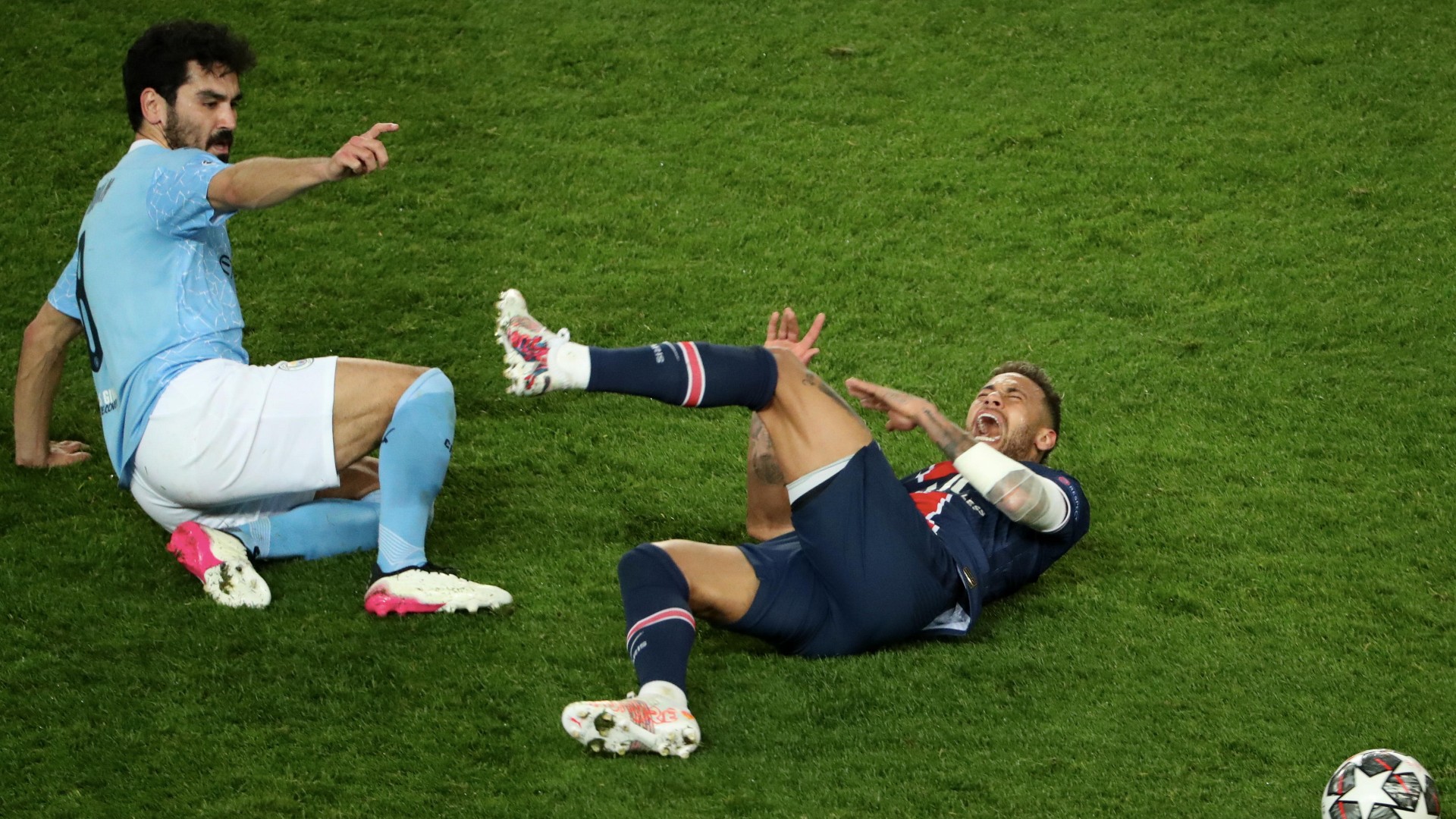 Ilkay Gündogan Neymar Champions League 28042021