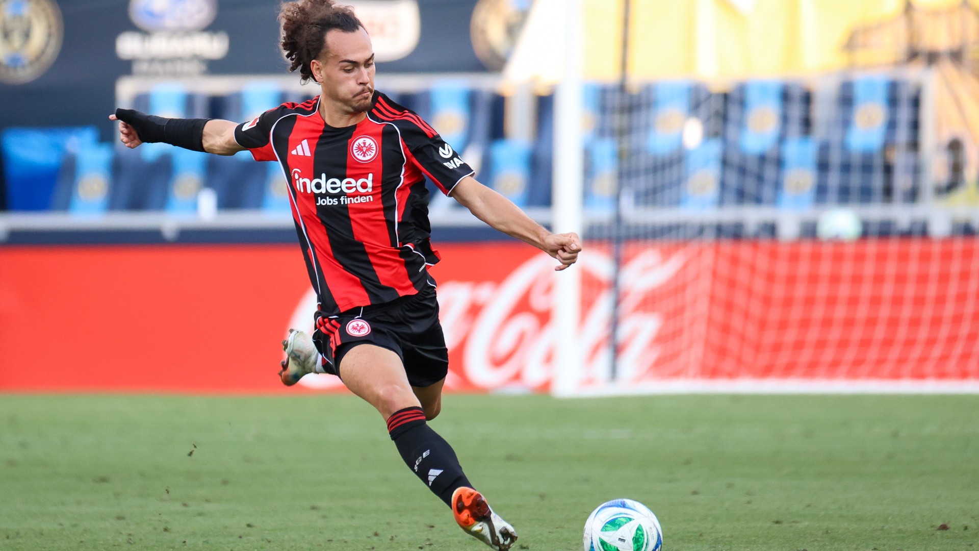 Eintracht Frankfurt Arthur Theate Testspiel 020825