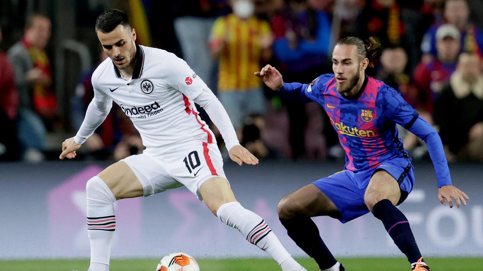 Europa League, Barcellona-Eintracht Francoforte 1-3