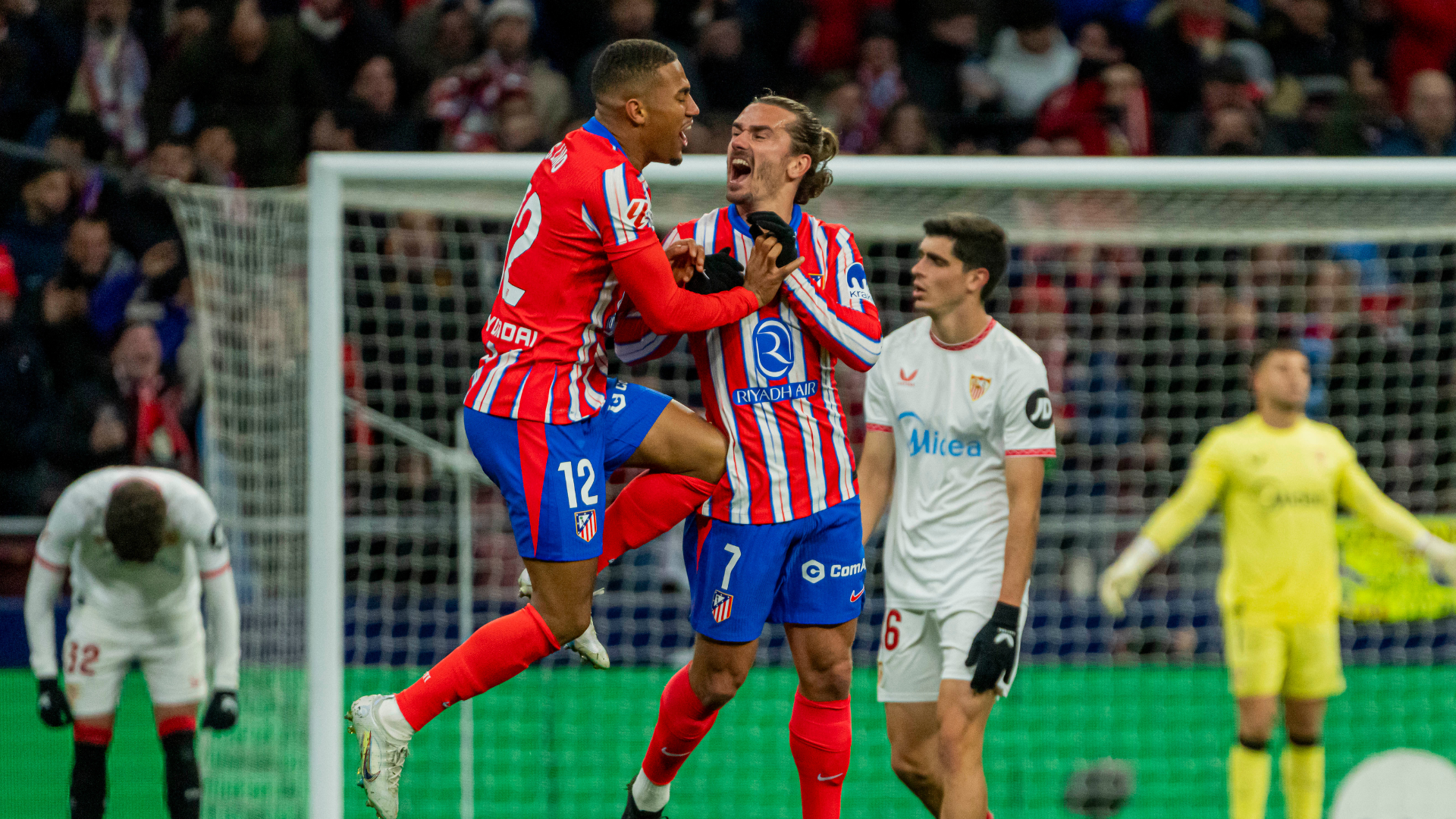 Atlético de Madrid, Antoine Griezmann, Metropolitano, Sevilla FC, LALIGA EA SPORTS 2024/2025