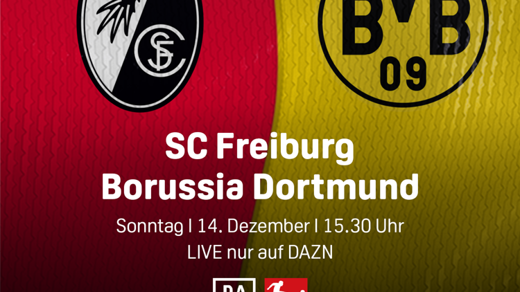 SC Freiburg BVB Borussia Dortmund Bundesliga