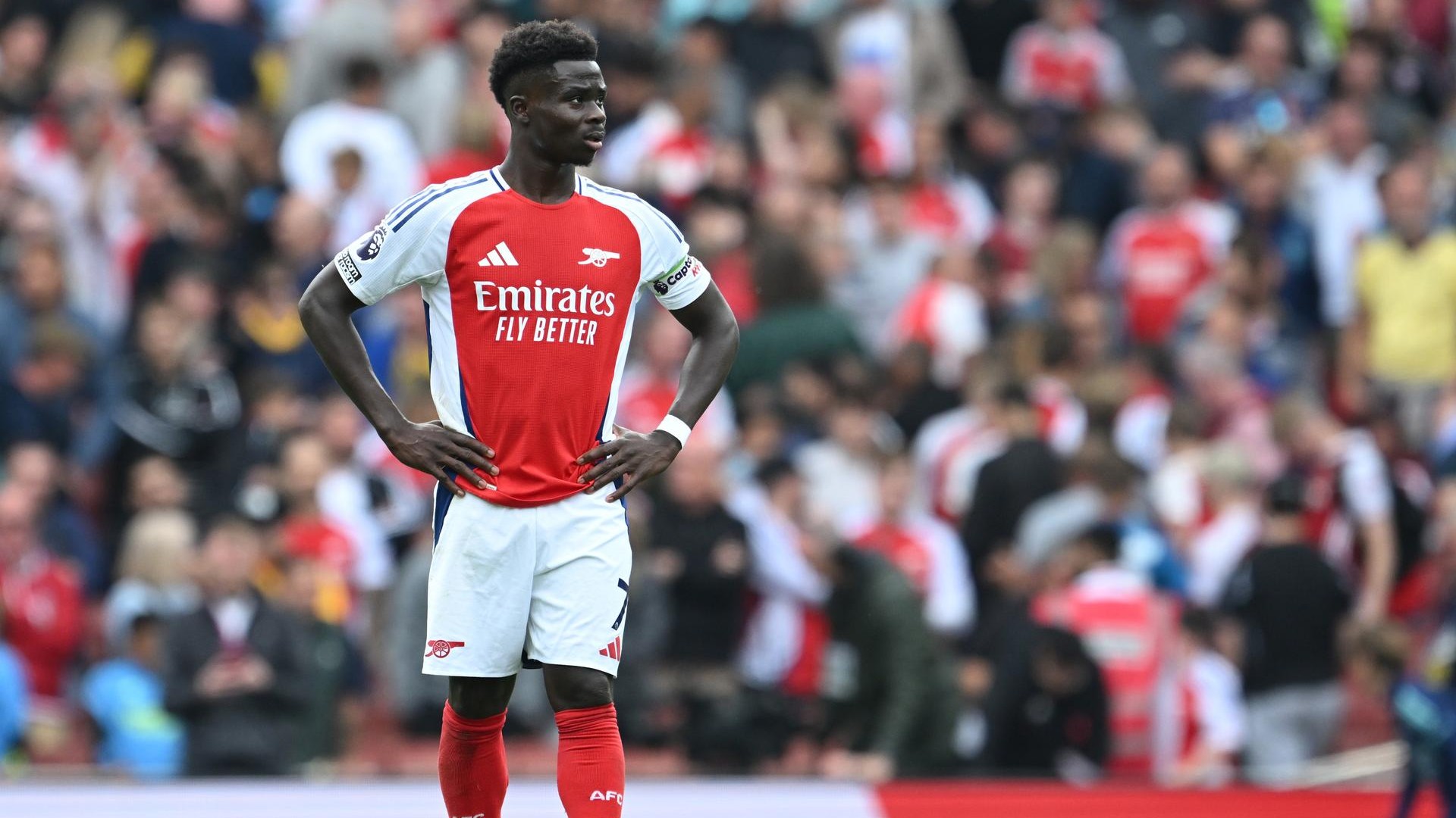 Bukayo Saka Champions League Premier League FC Arsenal 31082024