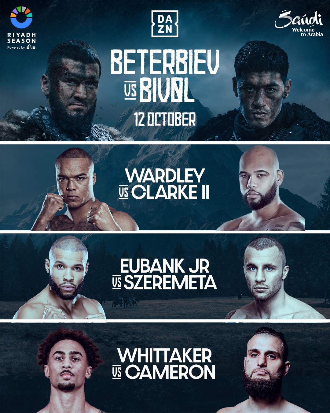 Artur Beterbiev vs. Dmitry Bivol main fights fight card