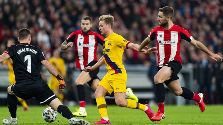 Bilbao Barcelona Hinspiel Saison 2019 2020