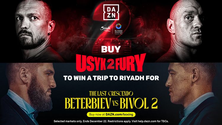 Usyk v Fury competition