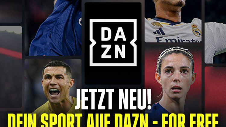 DAZN For Free Banner