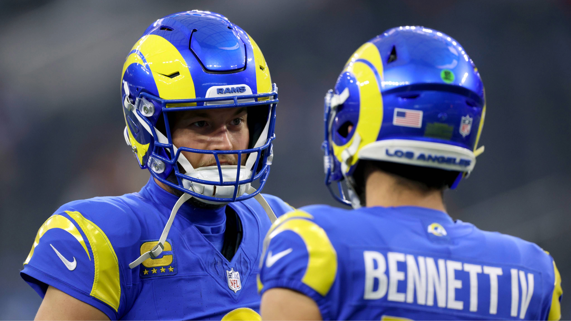 Stetson Bennett Matthew Stafford Rams QB