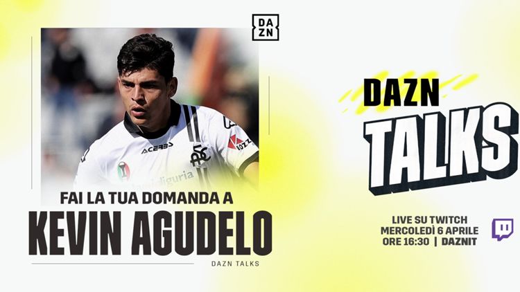 Kevin Agudelo, Spezia, DAZN Italia