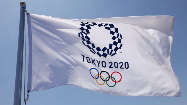 Olympia 2021 Tokio Flagge TV LIVE-STREAM Übertragung