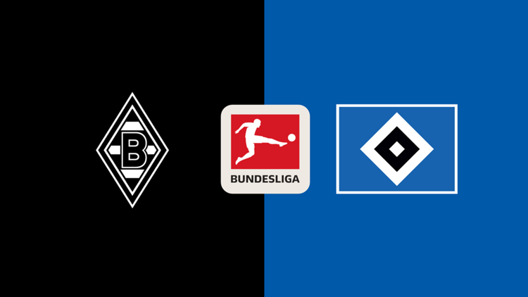 Borussia Mönchengladbach HSV Hamburger SVBundesliga DAZN Header