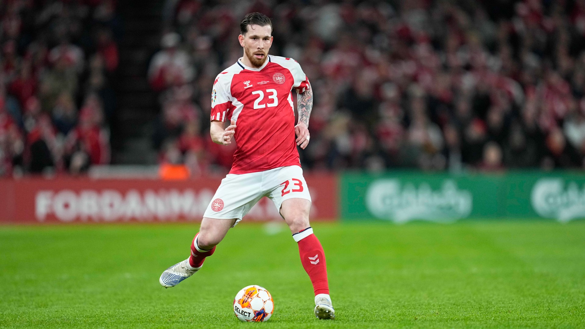 Dänemark Pierre Emil Hojberg Länderspiel 250323