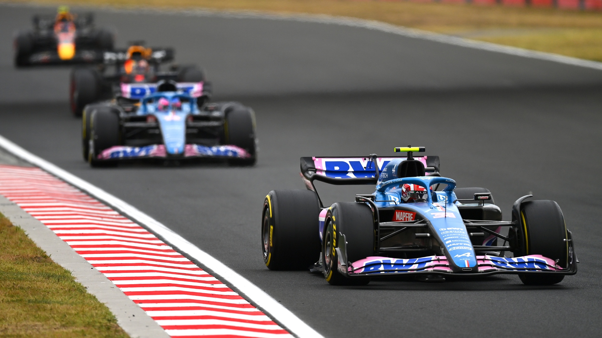Fernando Alonso Esteban Ocon Alpine F1 Hungria